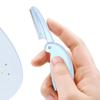 Livyu Life Touch Up Face Razor Swedish Stainless Steel Blade for Hair Removal, Foldable - Pack of 3 (Sky Blue) view 3