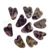 9Dzine Amethyst Gua Sha,Amethyst Gua Sha Massage,Natural Skin Care Healing Equipment,Stone Facial Gua Sha Tool Hand Made Amethyst Gua Sha-Purple view 4