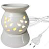 Aatiutik Ceramic Electric Aroma Diffuser Night Lamp Light with Lemongrass Jasmine Aroma Oil 10ml Each for Home Office Hotel Spa (Color - 2) view 3