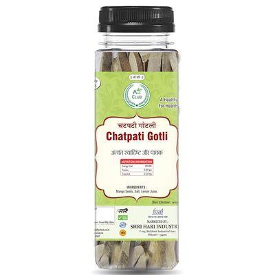 Agri Club Chatapati Gotli, Sour and Sweet, 200gm (Pack of 2) Each 100gm
