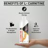 MuscleBlaze Liquid L-Carnitine 1100mg (Tangy Orange, 450ml, 30 Servings) | Helps Convert Fat into Energy view 4