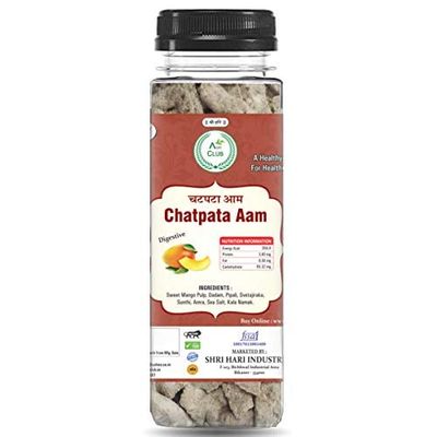 Agri Club Chatpata Aam Slice, Sour and Sweet, 200gm(pack of 2) Each 100gm