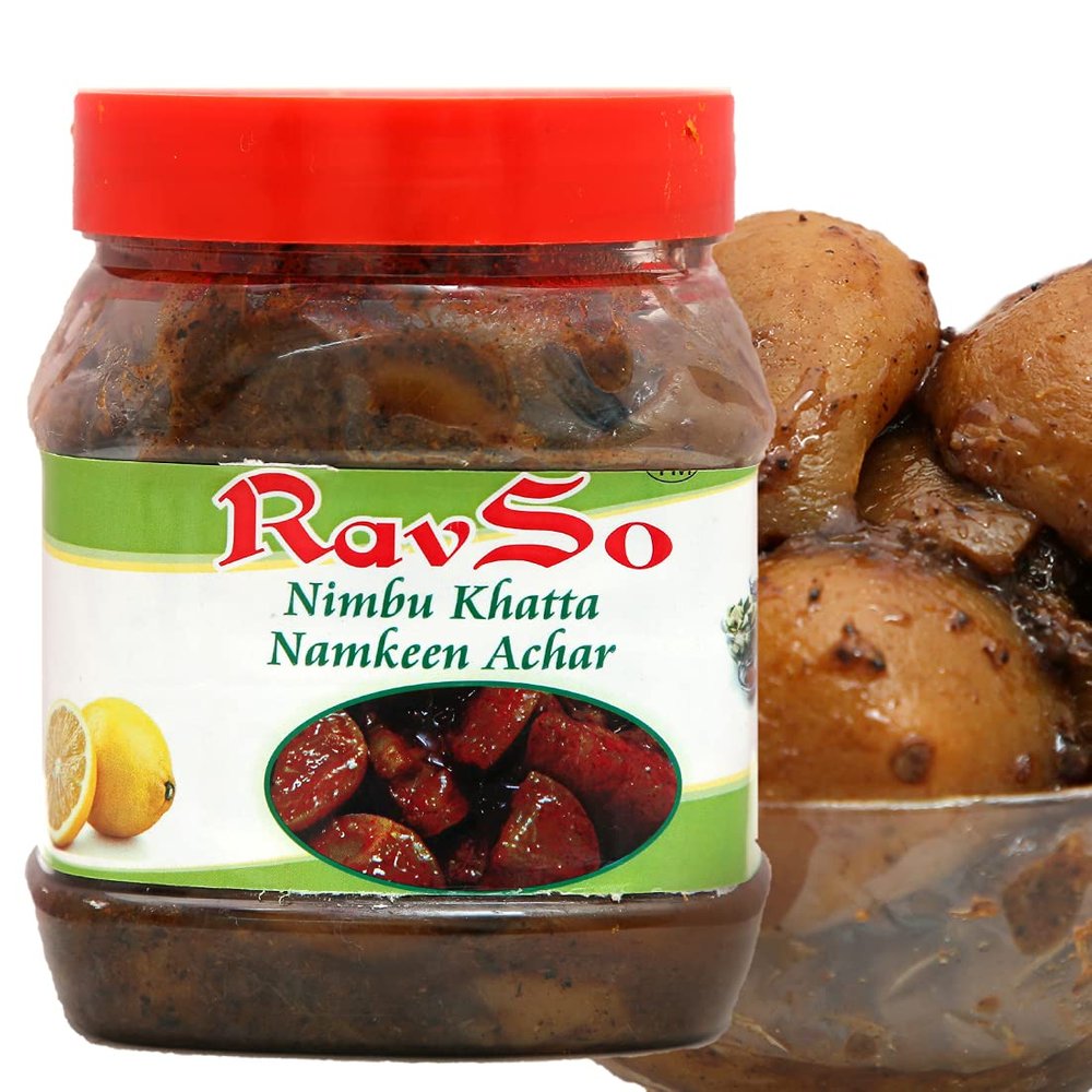 Advait Indian and Home Made Natural Farm Fresh Indian (nimbu khatta Namkeen, 500 GM)