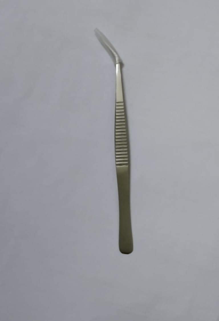 BSI Dental Tweezer curved 6 inch Stainless Steel