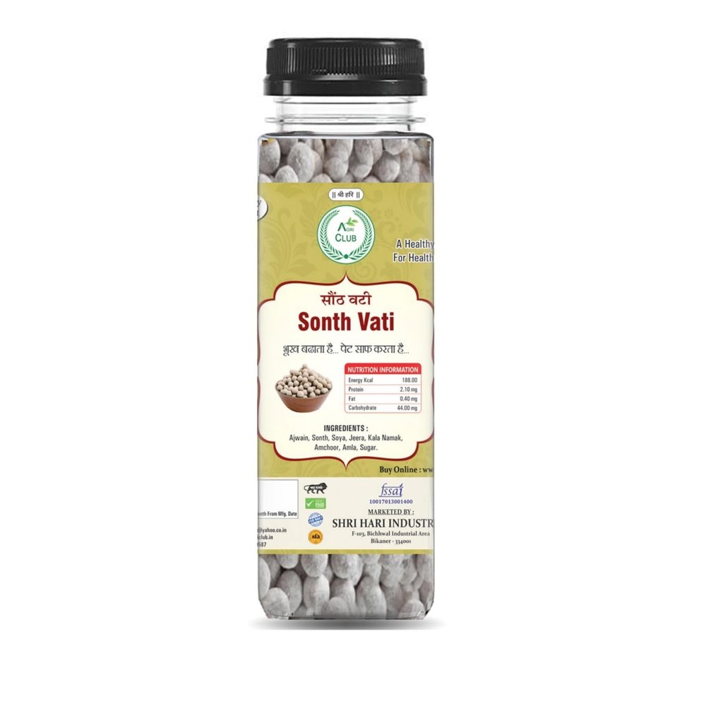 AGRI CLUB Sonth Vati Mukhwas 120Gm/4.23Oz|Mouth Freshener|Sonth Goli