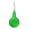 Paro Swiss FlexiGrip 1083 Interdental Brush, Medium Bristles Tooth Cleaning Tool for Interdental Spaces, Light Green, Conical, 3.0/8mm, Pack of 4 view 1