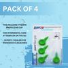 Paro Swiss FlexiGrip 1083 Interdental Brush, Medium Bristles Tooth Cleaning Tool for Interdental Spaces, Light Green, Conical, 3.0/8mm, Pack of 4 view 3