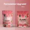 Origin Nutrition 100% Natural Plant Based Protein Powder, Ranked Best Vegan Protein by Independent Scientific Research, European Pea Protein Isolate & Pumpkin Seed Protein, Easy to Digest Strawberry Flavour with 25g Plant Based Protein, 20 servings,8 view 3