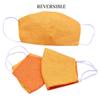 Tvayaa Art (Pack of 3) Unisex Organic Cotton Face Reversible With Comfortable Elastic Bands 2 Layer Protection view 3
