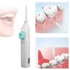 SKYLIT (Pack-2) Water-Jet Flosser Air technology Cords Speed Dental Care Tooth Pick Power Dental Cleaning Whitening Teeth Kit Power Floss Air Powered Dental Water Jet for Tooth Cleaner Teeth Using (White) view 1