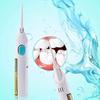 SKYLIT (Pack-3) Water-Jet Flosser Air technology Cords Speed Dental Care Tooth Pick Power Dental Cleaning Whitening Teeth Kit Power Floss Air Powered Dental Water Jet for Tooth Cleaner Teeth Using (White) view 3