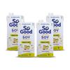 So Good Plant Based Soy Beverage Unsweetened 4 L (4 x 1000 ml) | Lactose Free | No Added Sugar | Gluten Free | No Preservatives | Zero Cholesterol | Dairy Free |NON GMO Soybean view 1