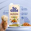 So Good Plant Based Almond Beverage Vanilla 4 L (4 x 1000 ml) | Lactose Free | Gluten Free | No Added Preservatives | Zero Cholesterol| Dairy Free view 3