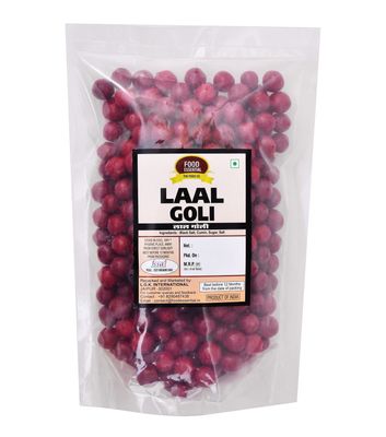 Food Essential Yummy Digestive Laal Goli [Mouth Freshener, Digestive, After-Meal Snack] 1 kg.