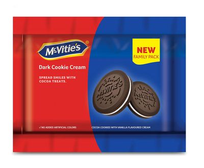 McVities Dark Cookies Cream, 600 g