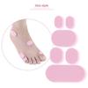 Digital Shoppy Foot Anti-Wear Latex Patch Pain Relief Wear-Resistant Feet Sticker Toe Invisible Anti-Wear Sticker - Pack Of - 5 view 3