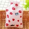 Goeielewe 3Pcs Mini Hot Water Bottle Bag/Hand Warmer, Light and Handy, Small Heat Up and Refreezable Cold Pack, Korea Style Cute Therapy Heating Pad Warming Pain Relief, Random Pattern (Pink) view 3