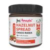 Jus' Amazin Creamy Hazelnut Spread - Choco Mania (200g) | 80% Nuts & 75% less sugar | No Emulsifiers/Hydrogenated Fats (0% Chemicals)| No Refined Sugar | Plant Based | Chocolate Spread view 1