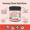 Jus' Amazin Creamy Hazelnut Spread - Choco Mania (200g) | 80% Nuts & 75% less sugar | No Emulsifiers/Hydrogenated Fats (0% Chemicals)| No Refined Sugar | Plant Based | Chocolate Spread view 3