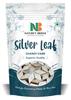 Nature's Bridge Chandi Vark/Silver Leaf - (30 Leaf) Jumbo Sized Sheet 13 cm x 10 cm | German Finest Silver Leaves for Sweets | Face Pack | Chandi ka Warq Glitters view 1