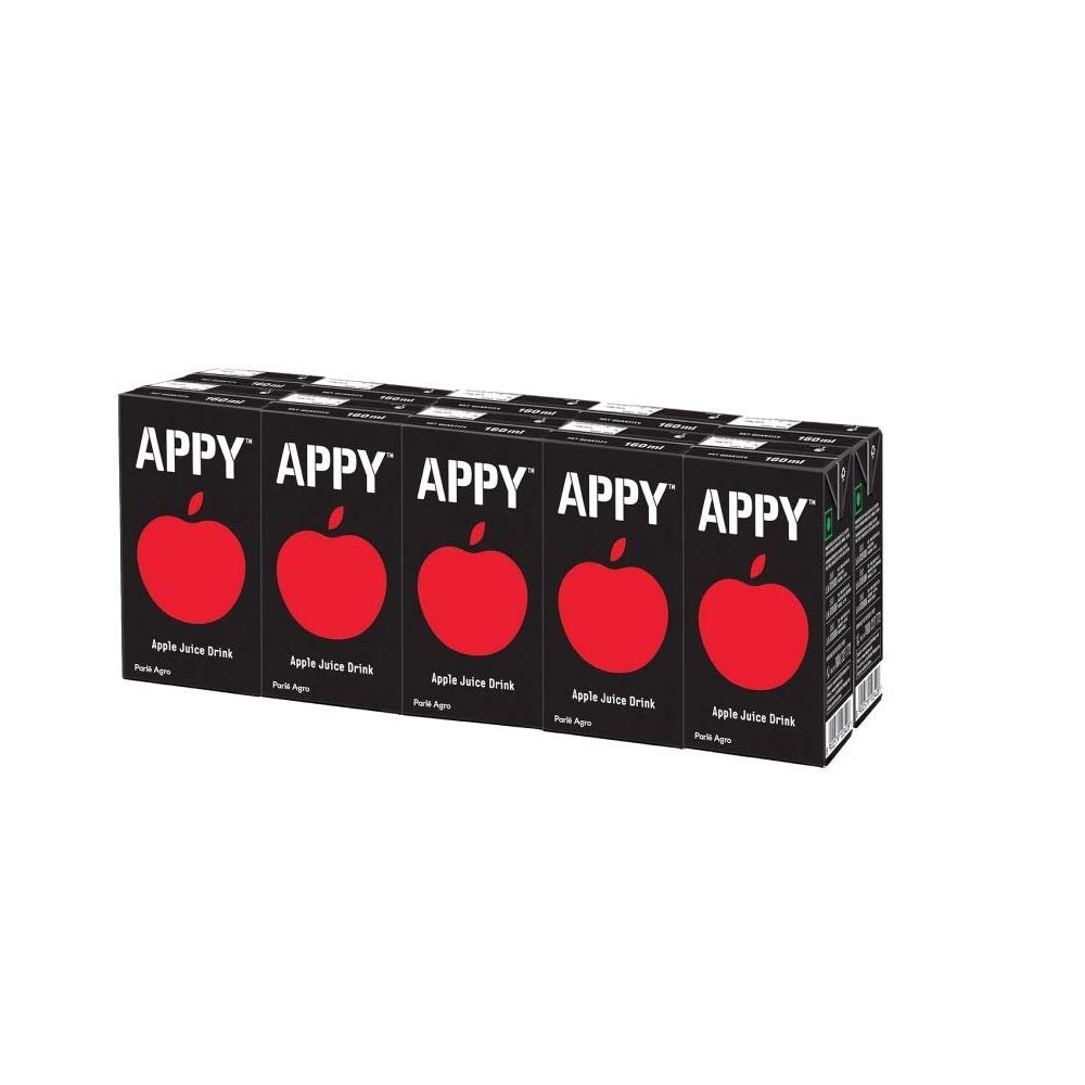 Appy Cl Tetra, 160 Ml, (Pack of 10), Vegetarian