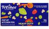 Freshee 225 Pre Cut Heavy Duty Aluminium Foil Roti Wrapping Sheets Pack of 3 x 75 Sheets Each, Pop up Kitchen Foil, Silver Foil Sheets for Roasting, Grill Lining and More view 2