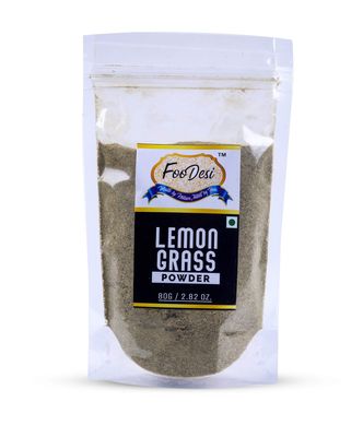 FOODESI Lemon Grass powder 80 Gm