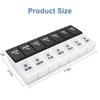 DANYING Large Pill Organizer 2 Times a Day, Weekly Pill Box 2 Per Day, AM PM Pill Case, Day Night Pill Container 7 Day, Vitamin Case Twice a Day view 4