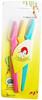 DEXO Eyebrow Painless Facial Hair Remover Razor for Face razor, Women and Men (Multicolor) - set of 3 pcs. Pack of 1 view 1