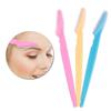 DEXO Eyebrow Painless Facial Hair Remover Razor for Face razor, Women and Men (Multicolor) - set of 3 pcs. Pack of 1 view 3