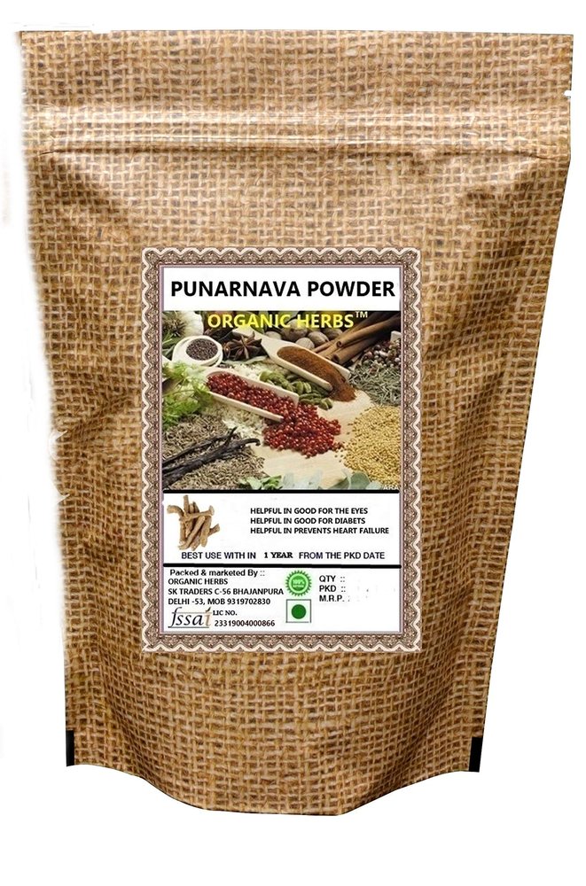 ORGANIC HREBS PUNARNAVA POWDER 400 GM