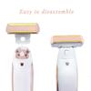 Women Shaver Replacement Heads Compatible with Finishing Touch Flawless Body Rechargeable Ladies Shaver Hair Remover Heads (4PCS) view 3