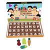 BOGATCHI Milk Chocolate for Kids Educational Kit, Chocolate Learning Toys for Kids, Chocolate Alphabets, Learning Educational Kit, Kids Toys for 3 Year, Free Alphabet Cards and Gift -W21 view 1