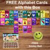 BOGATCHI Milk Chocolate for Kids Educational Kit, Chocolate Learning Toys for Kids, Chocolate Alphabets, Learning Educational Kit, Kids Toys for 3 Year, Free Alphabet Cards and Gift -W22 view 2