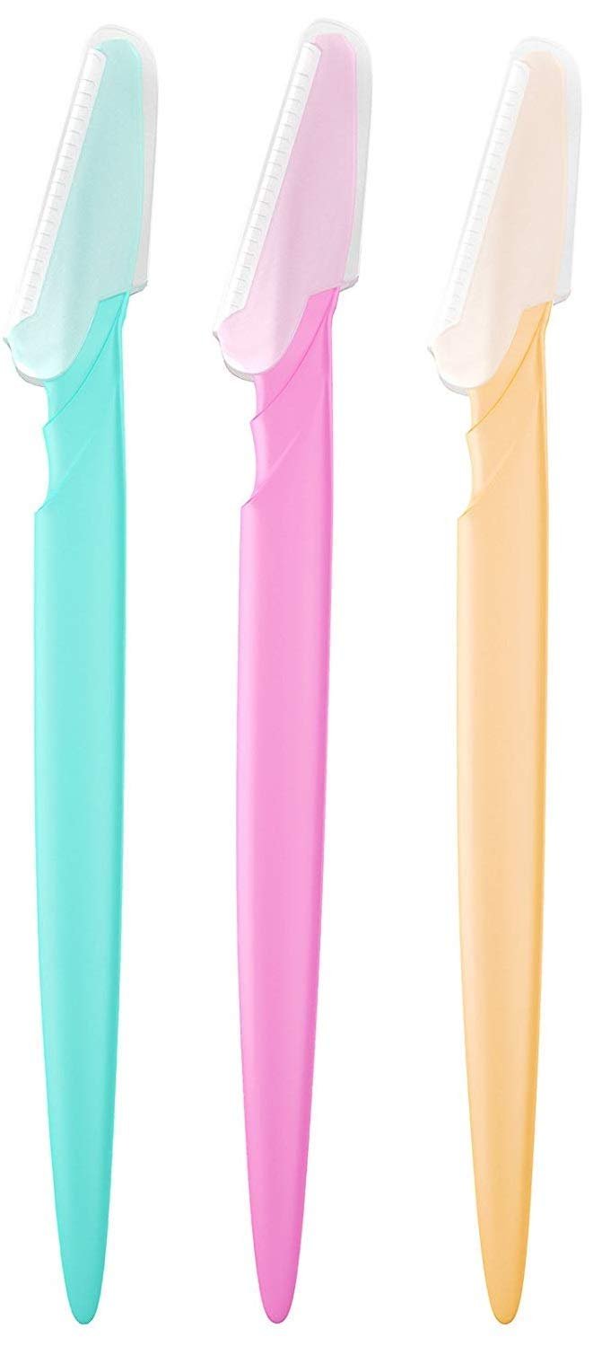 DEXO Eyebrow Trimmers Razor Hair Remover Set of 3 Pcs Multipurpose Face Razor, Under Arms and Under Lag Razor Pack of 1