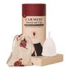 Carmesi Menstrual Cup for Women | Small Size - With Free Pouch | Rash-Free, Itch-Free, Odour-Free | 8-10 Hours of Leaks-Free Comfort | 100% Biocompatible Medical-Grade Silicone Cups view 1