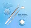 BSIPL Dental Tools Pack of 5 Dental Pick Dental Scaler, Stainless Steel Dental Duty Cleaning Tools for Plaque Tartar Removal of Personal Oral Care & Pet Use view 3