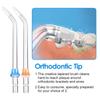 Replacement Orthodontic Tips Compatible with Waterpik Water Flossers and Other Brand Oral Irrigators (4-pack) view 2