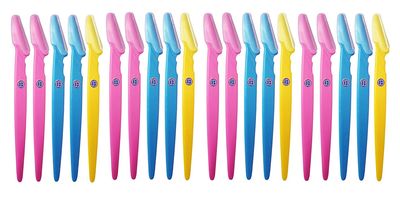 Ear Lobr & Accessories Eyebrow Razor Women/Girl Pack of 20pcs