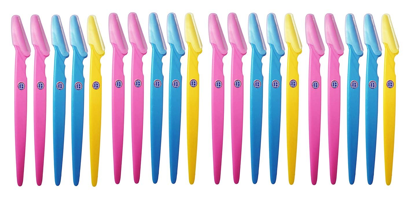 Ear Lobr & Accessories Eyebrow Razor Women/Girl Pack of 20pcs