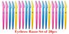 Ear Lobr & Accessories Eyebrow Razor Women/Girl Pack of 20pcs view 2