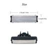 INVODA Hybrid Electric Trimmer and Shaver Replacement Heads for Men Waterproof Wet & Dry Electric Shaver Head(Pack of 1) view 3