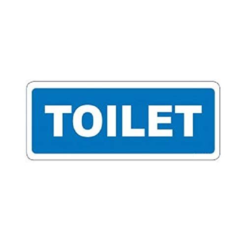 Breval Signage, Toilet, Vinyl, 12?X4?, 5S Implementation  2nos. (Toilet)