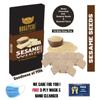 BOGATCHI Healthy Chocolate Till Chikki, Chocolate Rewadi, Real White Milk Chocolate with Roasted Sesame Seeds (Till), White Milk Chocolate Rewri (Rewari), 16 pcs - W06 view 2