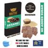BOGATCHI Healthy Chocolate Till Chikki, Chocolate Rewadi, Real Sugar Free Chocolate with Roasted Sesame Seeds (Till), Sugarfree Dark Chocolate Rewri (Rewari), 16 pcs - D02 view 2