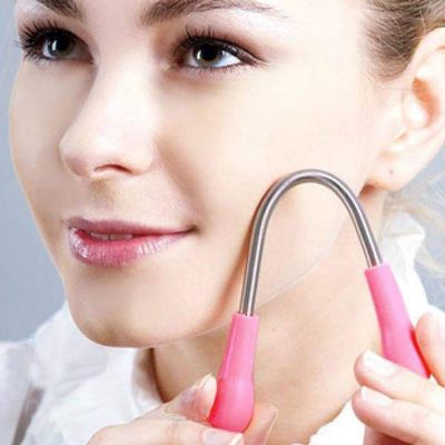 Sunshine Enterprise Facial Hair Remover Spring for Women Face Chin Cheek Mustache Upper Lip Hair Remover Spring Epilator Threading Tool