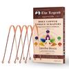 The Legend Ayurveda Holy Copper Tongue Cleaner or Scraper (5 Count (Pack of 1)) view 1