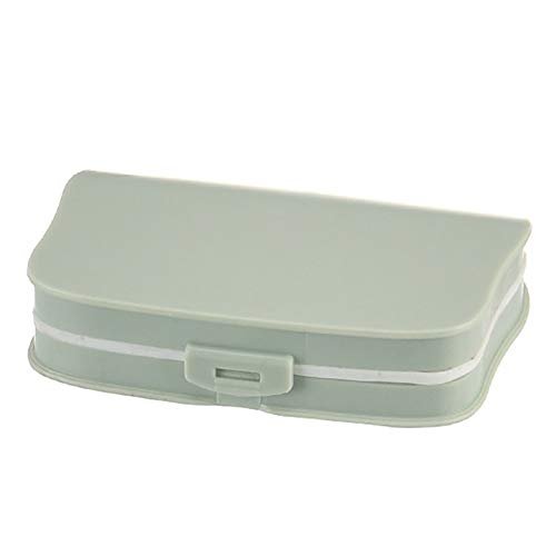 Dorakitten Travel Pill Organizer 4 Compartments Pill Storage Box Pill Tablet Holder Daily Pill Dispenser Pocket Pill Holder Pill Travel Case
