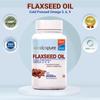 Alpspure Nutra Flaxseed Oil 1000Mg Omega 3-6-9 (60 Softgel Capsules) | Cold Pressed | Natural Omega 3,6,9 Supplement | Promotes Healthy Heart, Joints, Skin, Brain & Digestion | For Men & Women view 4