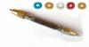 ACS/ACM Sujok Acupressure Probe Powerful Magnetic Metal Dismantable Diagnostic 2 in 1 Jimmy Set of 1 + Rings Set of 5 Magnetic (2In1) Jimmy L X Dia 10 X 1 Cm(Approx 4.0 Inch) Silver & Brass view 1